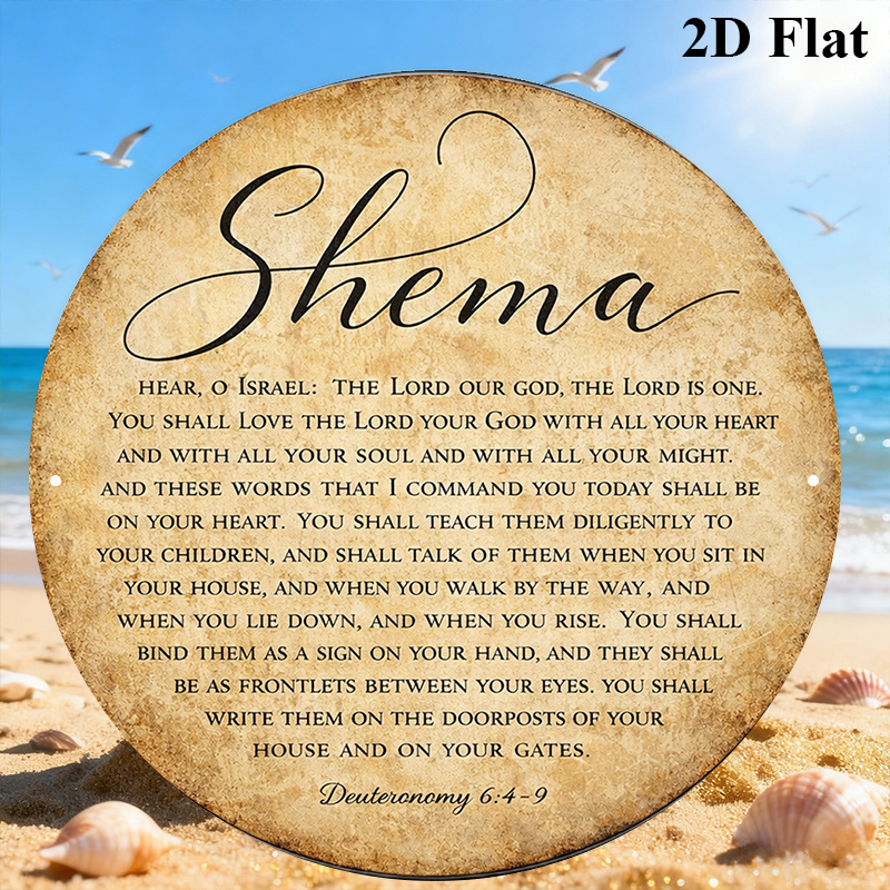 Art & Craft Paper For Kids - CIFBUY Vintage Judaica Scripture Aluminum Wall