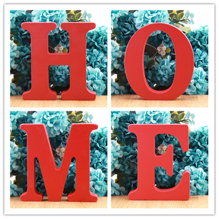 Letter S Art Craft - 1pc 10CMX10CM Red Art Craft Free