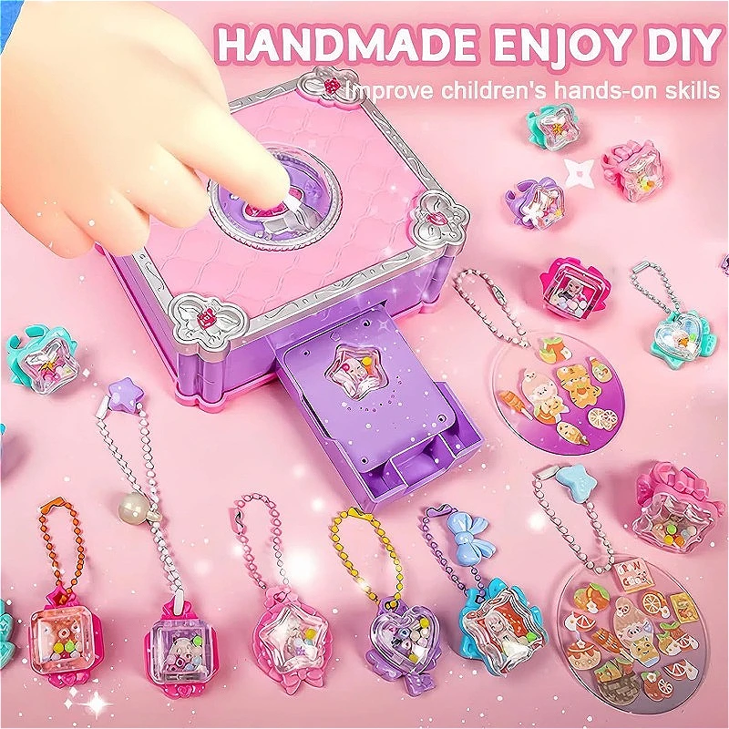 Art Craft Girl - 3D Sticker Maker Kit DIY Jewelry