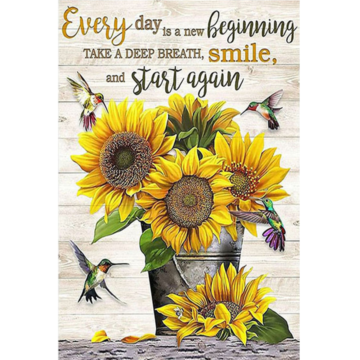 Art Craft Kits For Adults - A Sunflower Diamond Painting Set, DIY