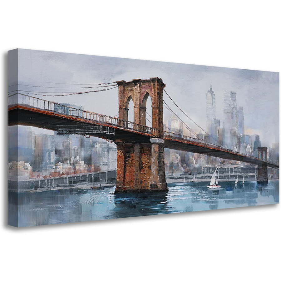 Art And Craft New York - Brooklyn Bridge Wall Art diamond painting