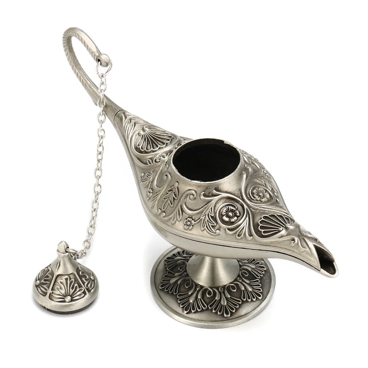 Light Art And Craft - Metal Hollow Carved Legend Lamp Aladdin