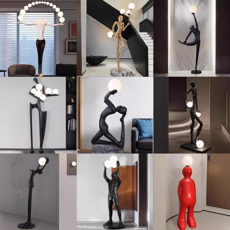 Light Art And Craft - Living Room Floor Lamp Crafts Hotel