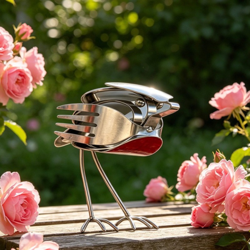 Art And Craft Recycle - Scrap Metal Art Robin Sculpture Handmade