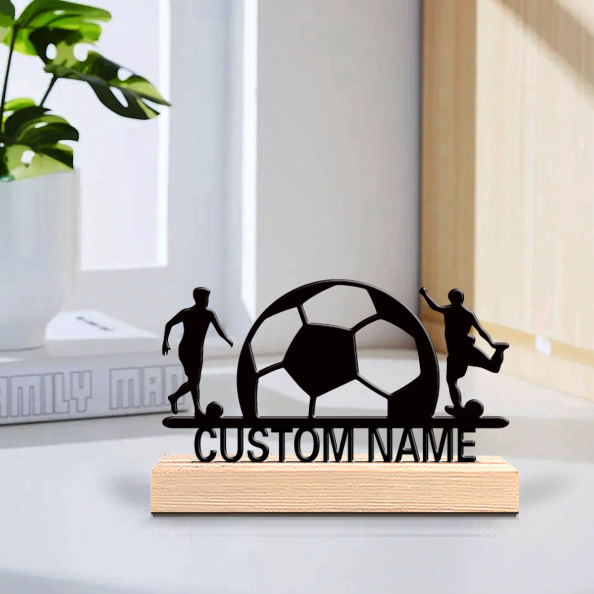 Art Craft Names - 1pc Modern coffee Custom Name Tin