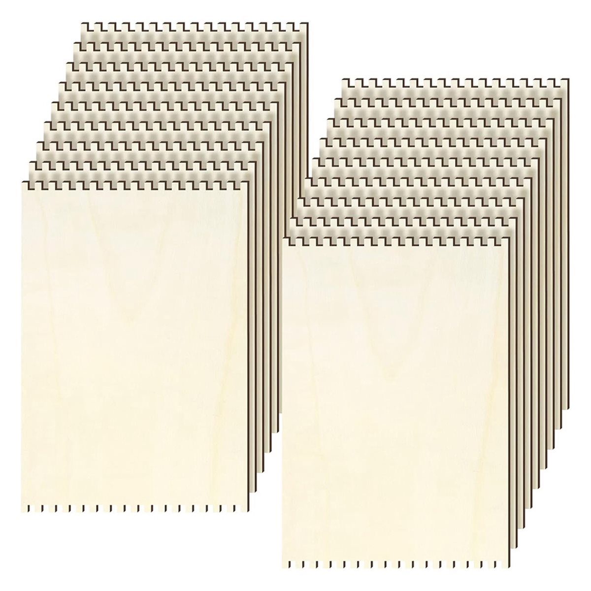 18 Pcs Beginners Wooden Notche - Art Craft Activities 评论和价格