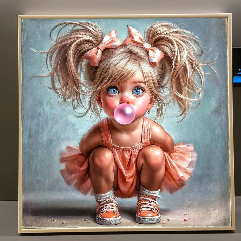 Sz26The Studded 5D DIY Diamond - Art Craft Girl 评论和价格