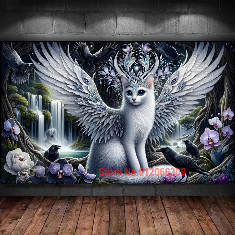 Stunning Vibrant jungle white  - Art And Craft Jungle 评论和价格