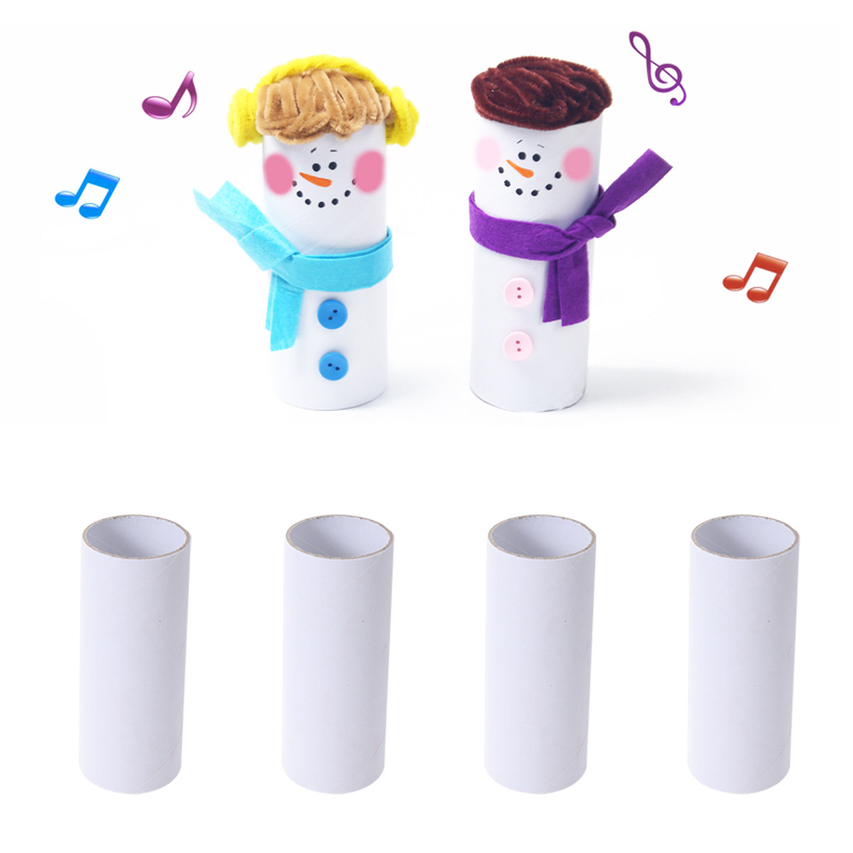 15Pcs Craft Rolls Made of Recy - Art And Craft Recycle 评论和价格