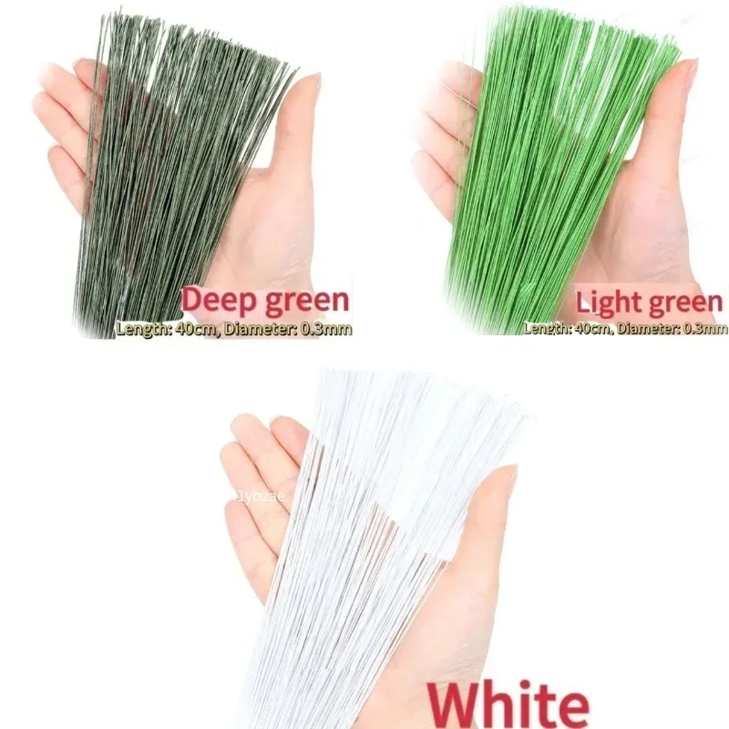 100-1000pcs Paper Floral Wire  - Art Craft Items 评论和价格