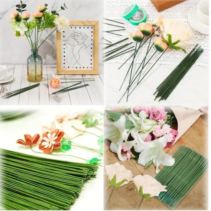 100-1000pcs Paper Floral Wire  - Art Craft Items 评论和价格