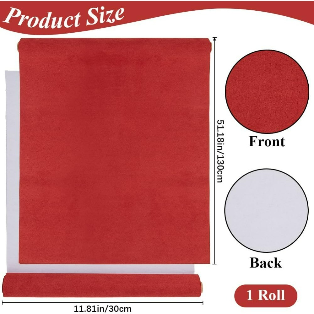 51 x 11.8 Inch Red Book Cloth  - Art Craft Activities 评论和价格