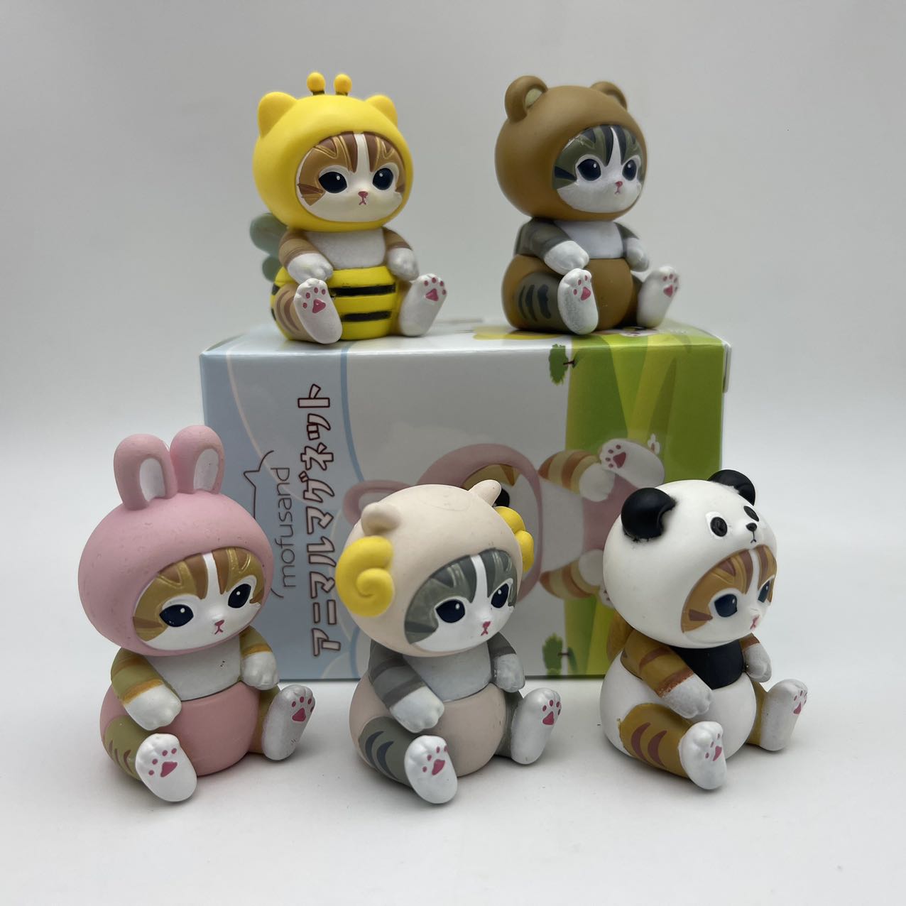 4cm Mofusand Action Figure Set - Art Craft Items 评论和价格