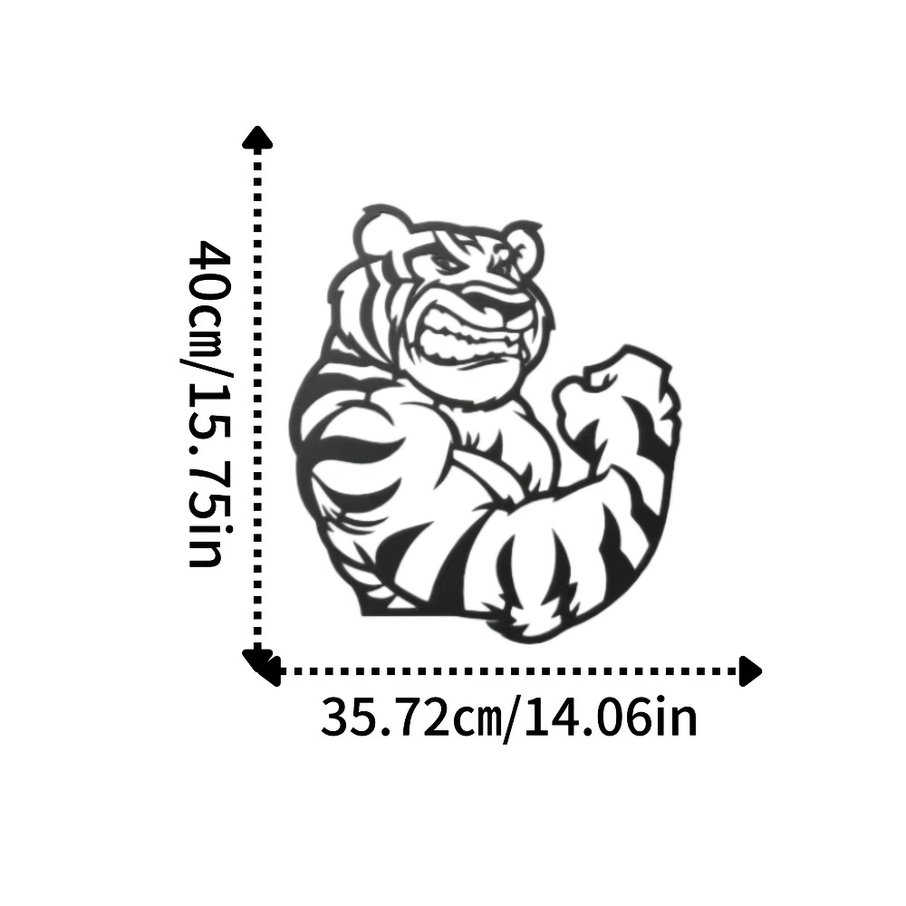 CIFBUY Metal Wall Art Tiger Ir - Art And Craft Jungle 评论和价格
