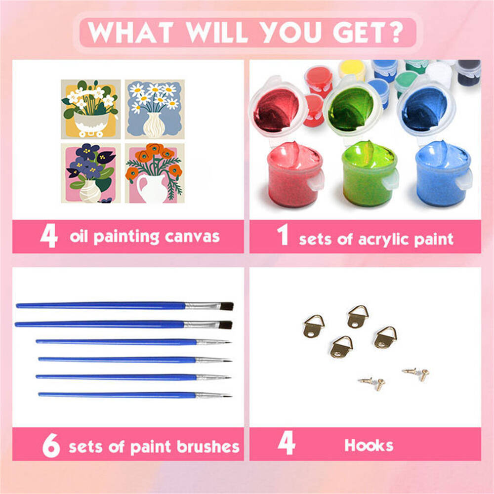 HUACAN Easy-to-learn Colorful  - Art Craft Easy 评论和价格