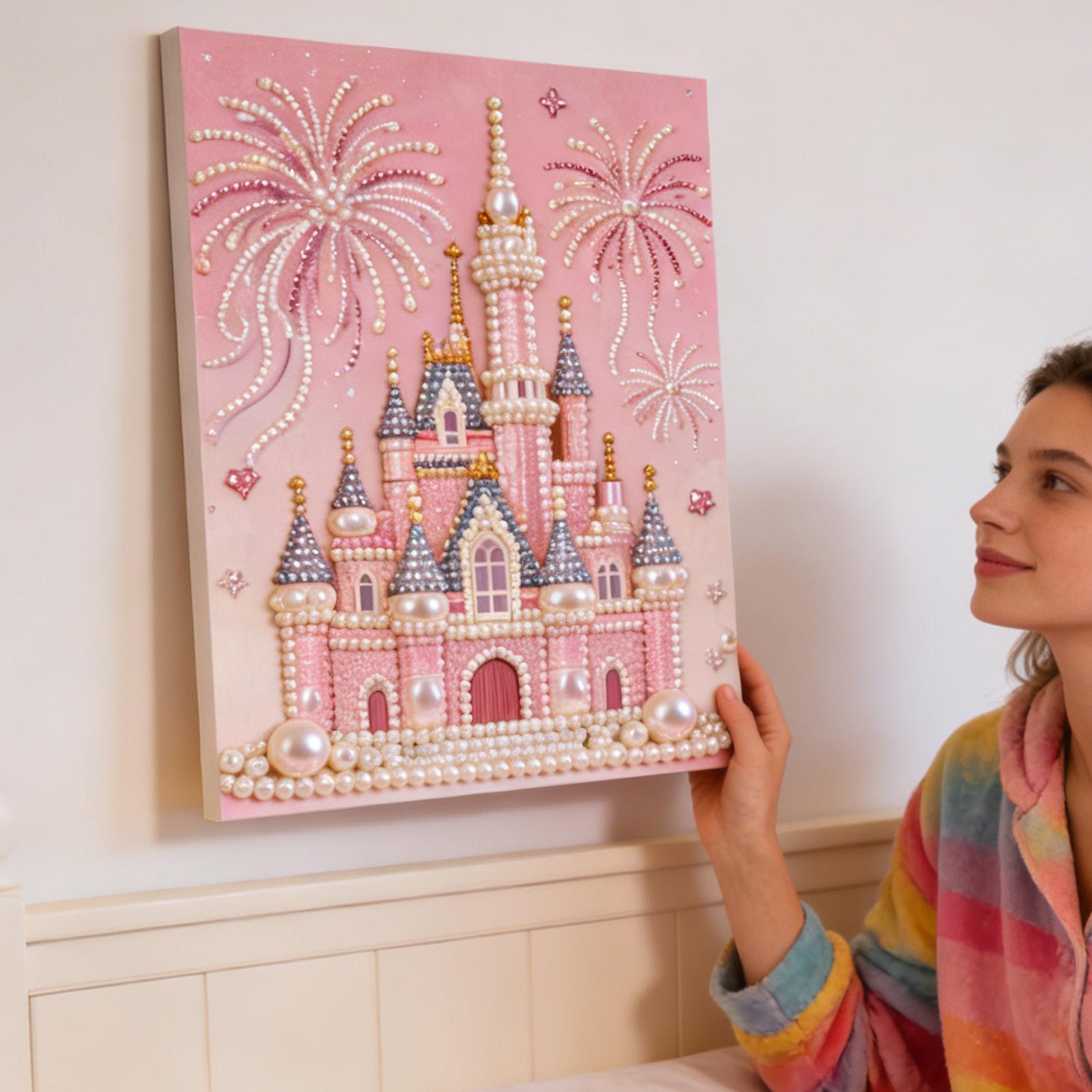 DIY Pearl Painting Kit Beaded  - Art Craft Activities 评论和价格