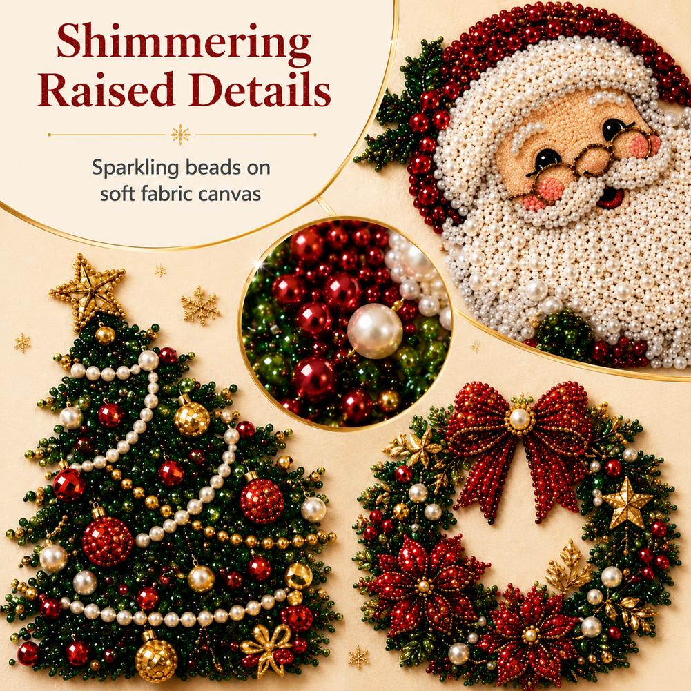 Christmas Santa Claus Pearl Ar - Art Craft Kits For Adults 评论和价格