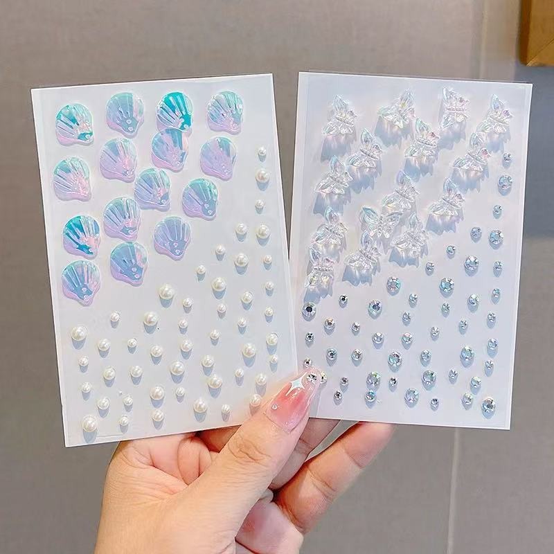 Korean Ins Style Mermaid Rose  - Art Craft Butterfly 评论和价格
