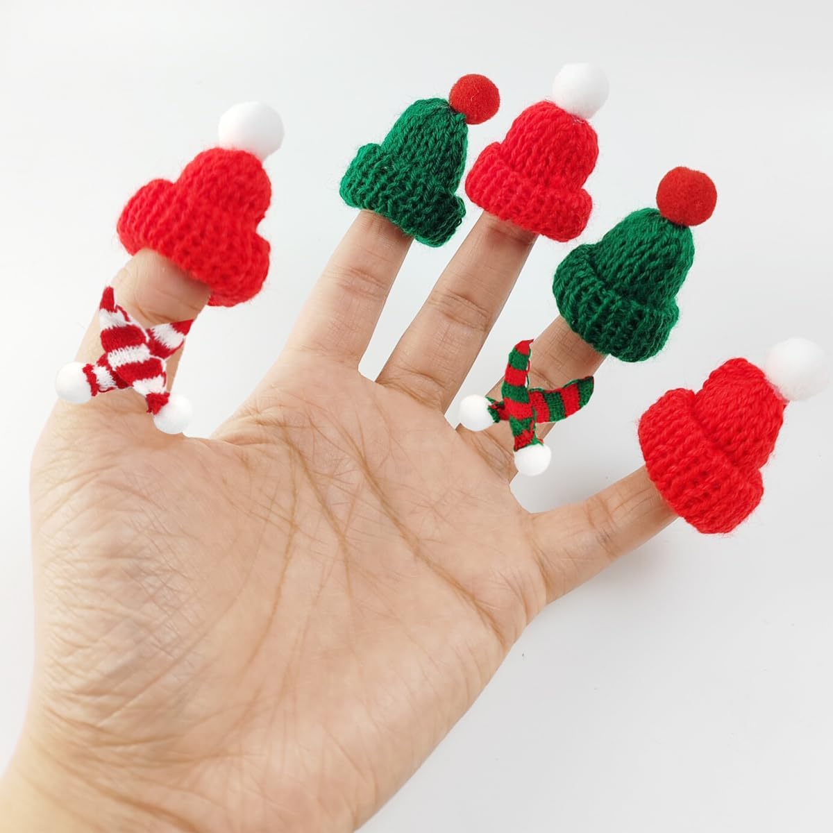 32PCS Mini Knit Hat Mini Chris - Art Craft Hat 评论和价格