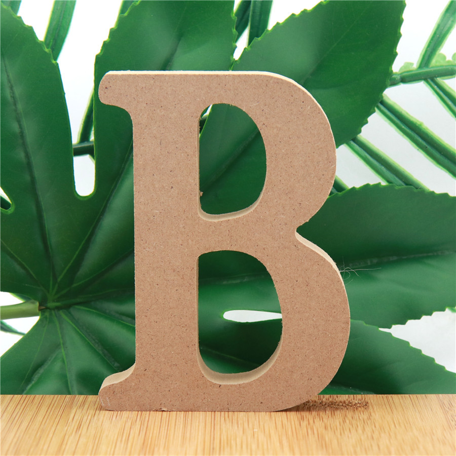 1pc 10cm Wood Color Wooden Let - Letter S Art Craft 评论和价格