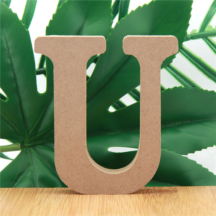 1pc 10cm Wood Color Wooden Let - Letter S Art Craft 评论和价格