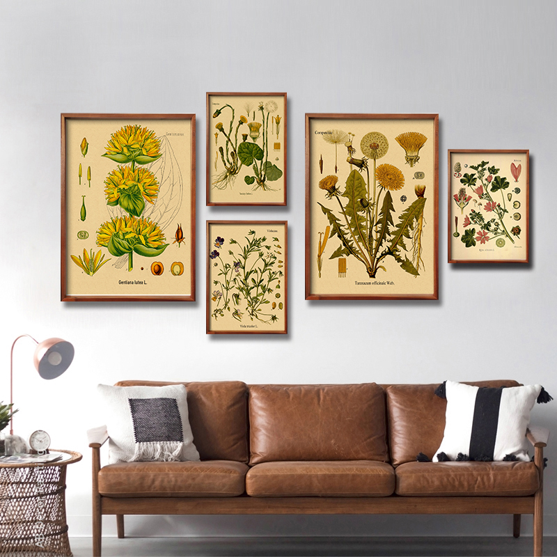 1pc frameless Plant Flower Stu - Art Craft Items 评论和价格
