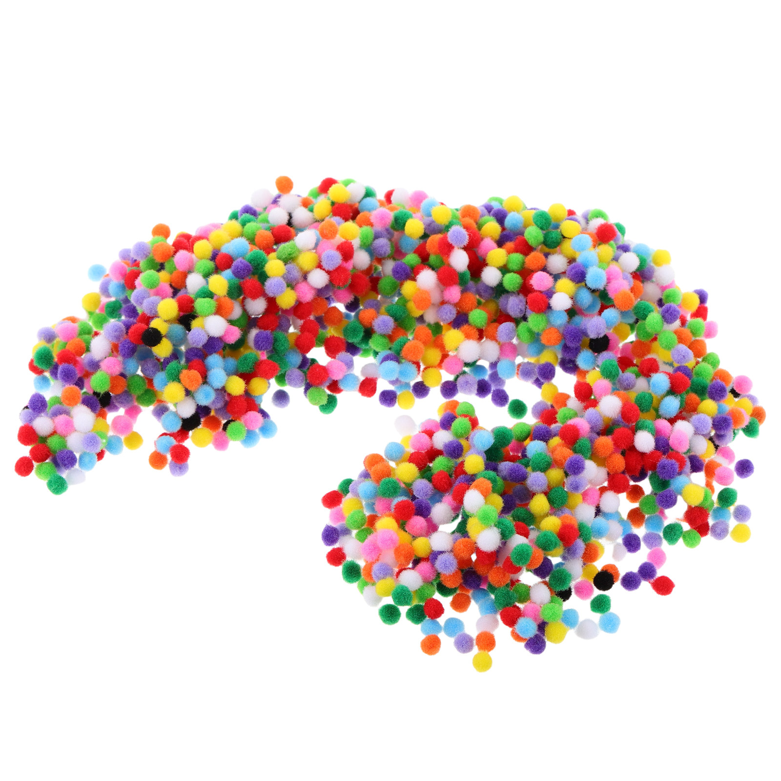 2000Pcs Colorful Craft Pom Pom - Art Craft Hat 评论和价格