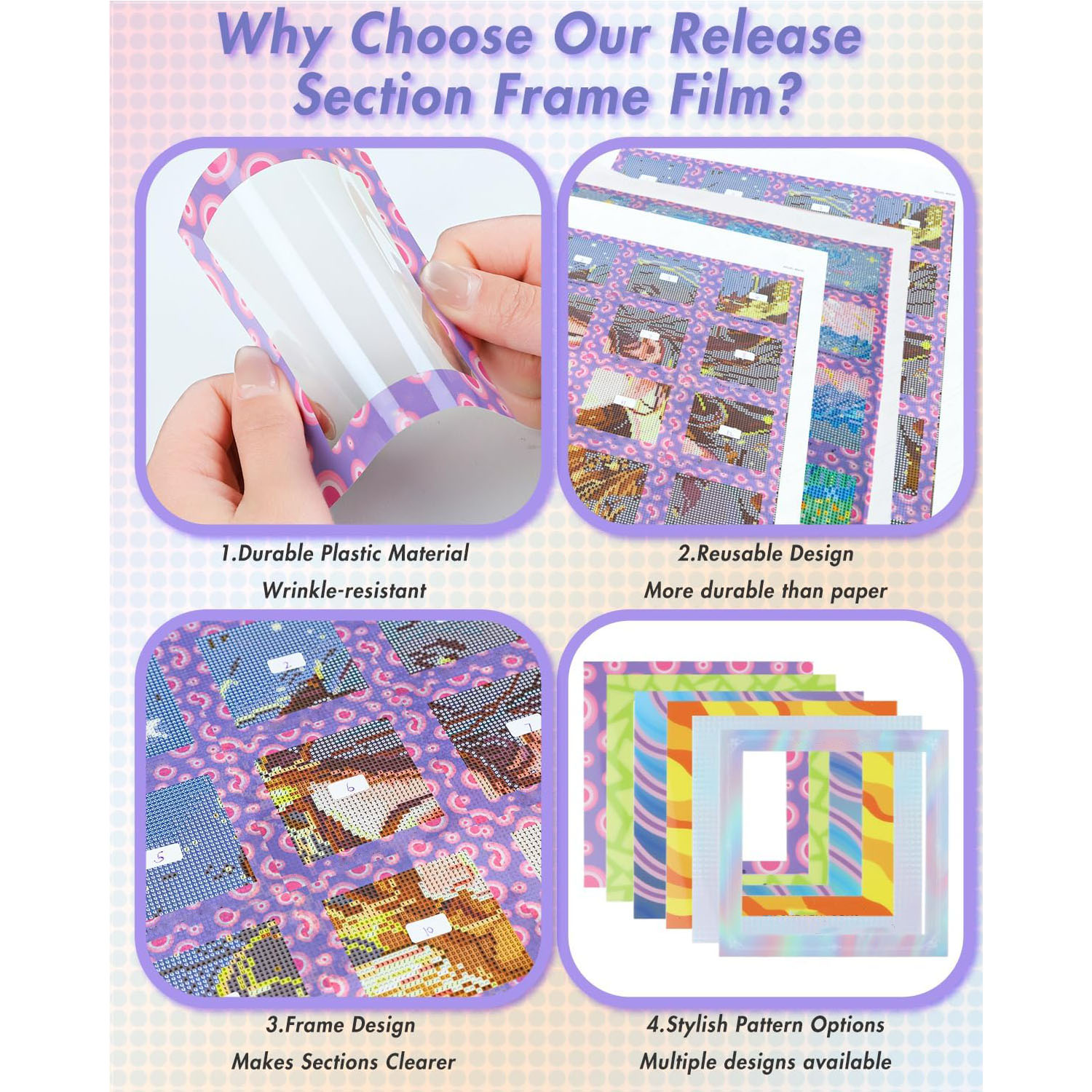 30PCS Diamond Painting Alignme - Craft Art Set 评论和价格