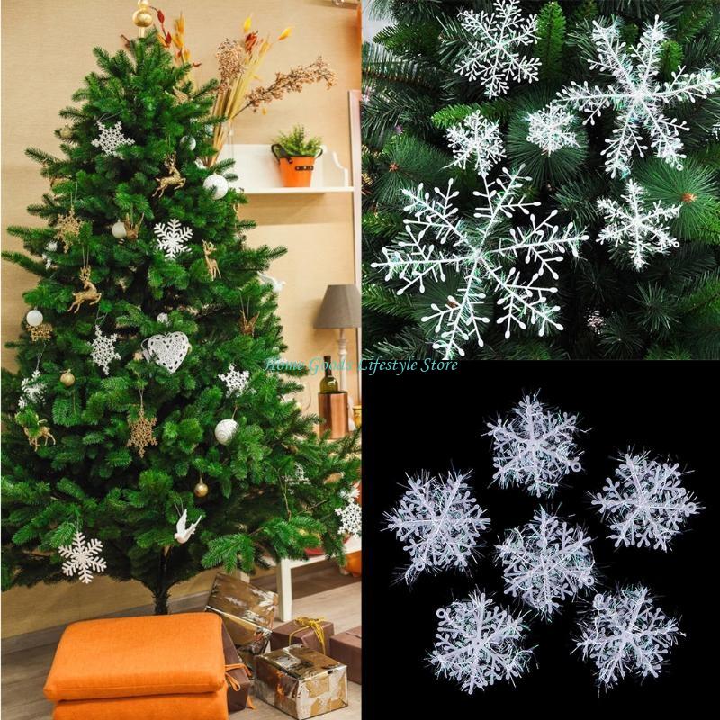 E74E Christmas Snowflake Ornam - Art And Craft Xmas Tree 评论和价格
