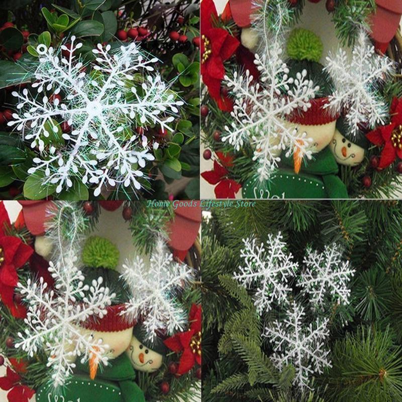 E74E Christmas Snowflake Ornam - Art And Craft Xmas Tree 评论和价格