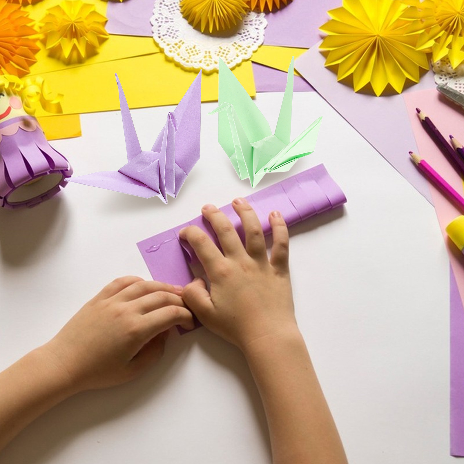 100Pcs Bright Colored Construc - Art Craft Activities 评论和价格
