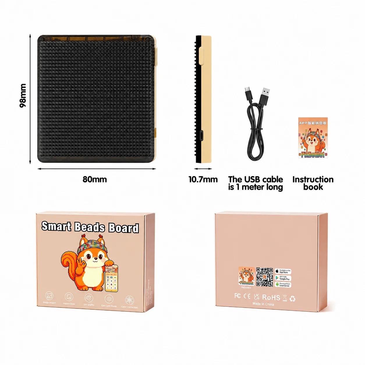 Smart LED Light Board Pixel Ar - Light Art And Craft 评论和价格