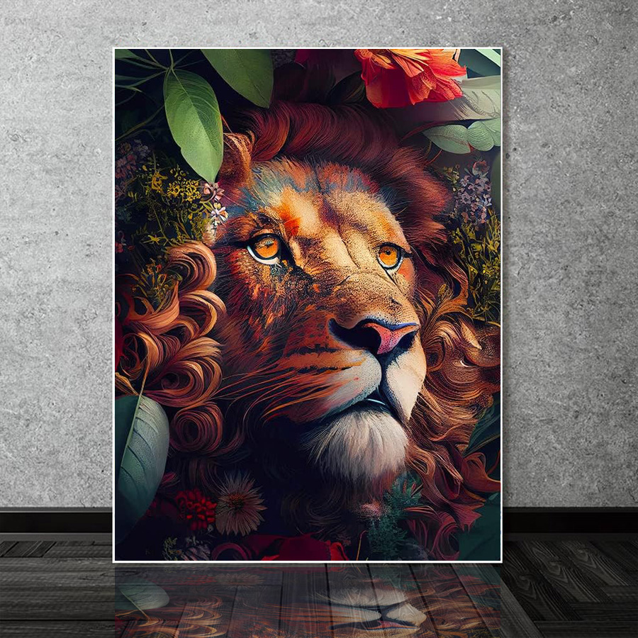 Jungle Lion Avatar Diamond Pai - Art And Craft Jungle 评论和价格