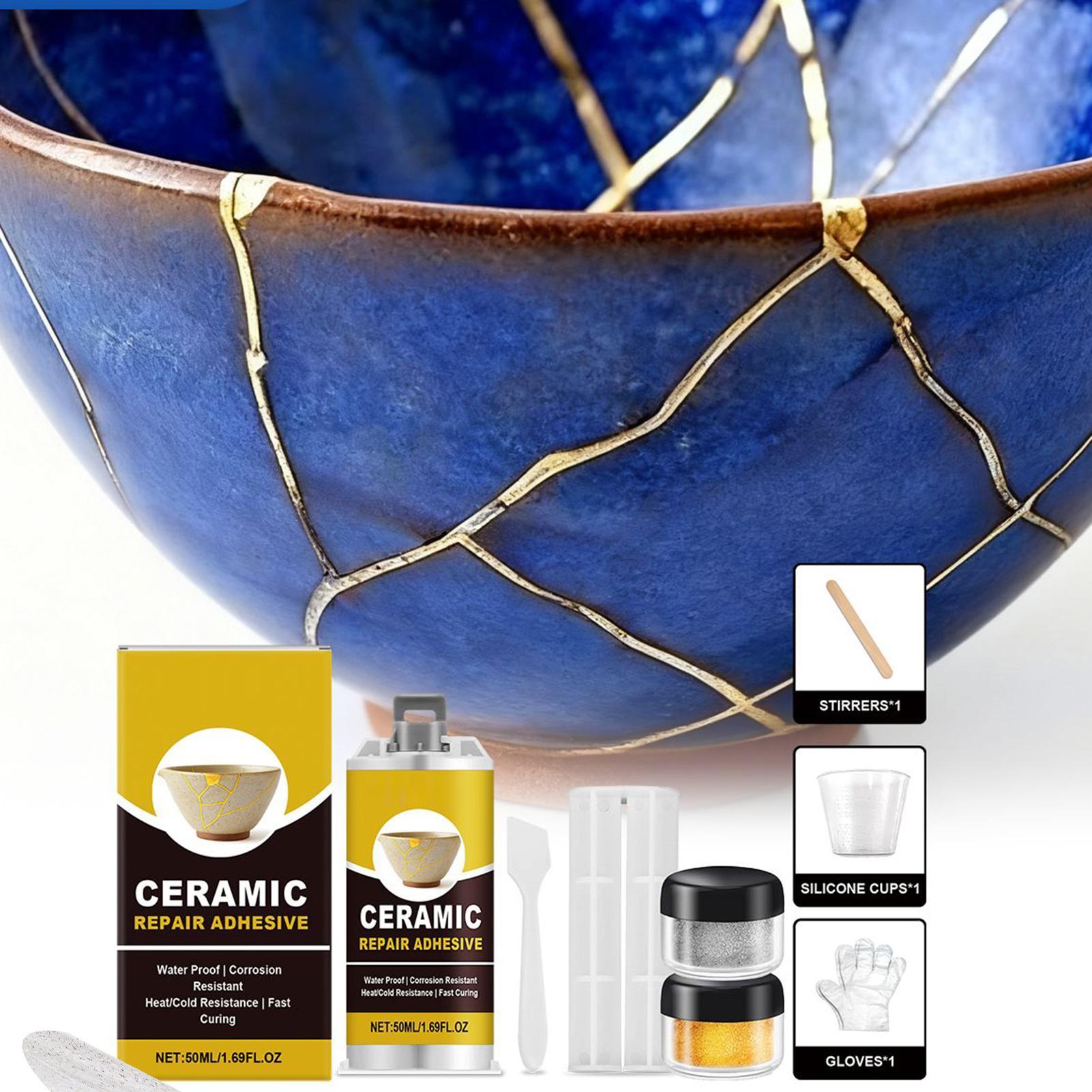 Porcelaine Repair Kit Gold Cer - Art Craft Cup 评论和价格