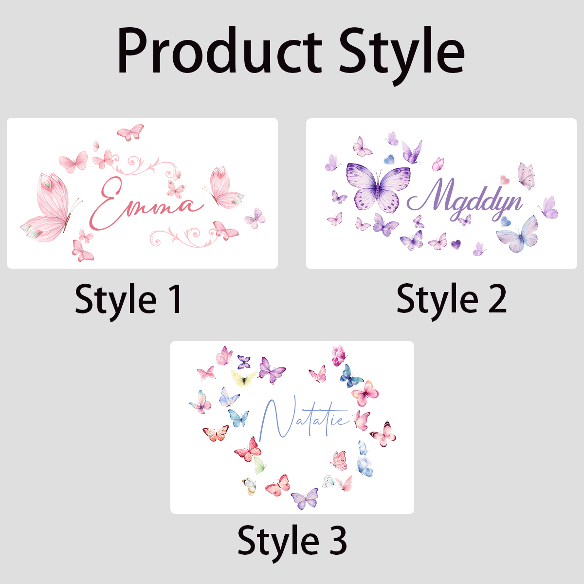 Custom Butterfly Cartoon Wall  - Art Craft Butterfly 评论和价格