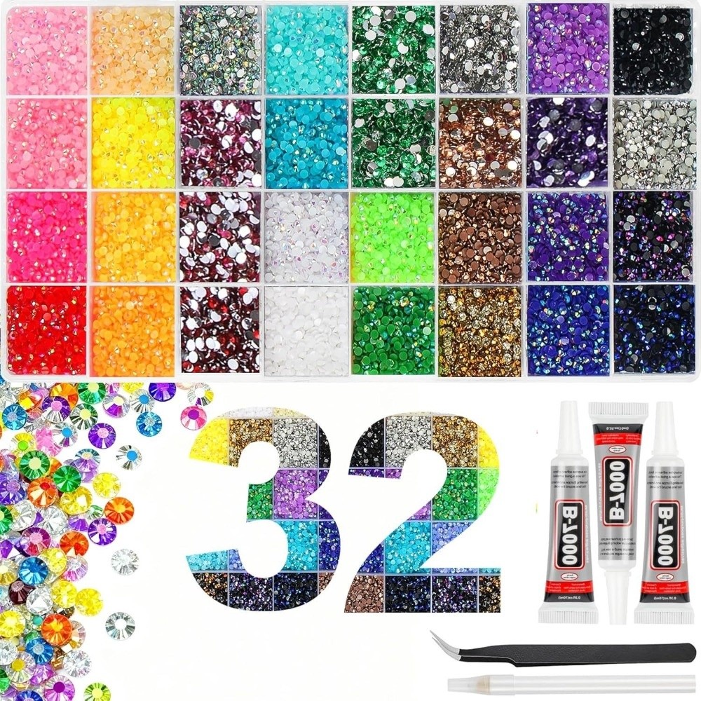 Multicolor Resin Rhinestone Ki - Art Craft Hat 评论和价格