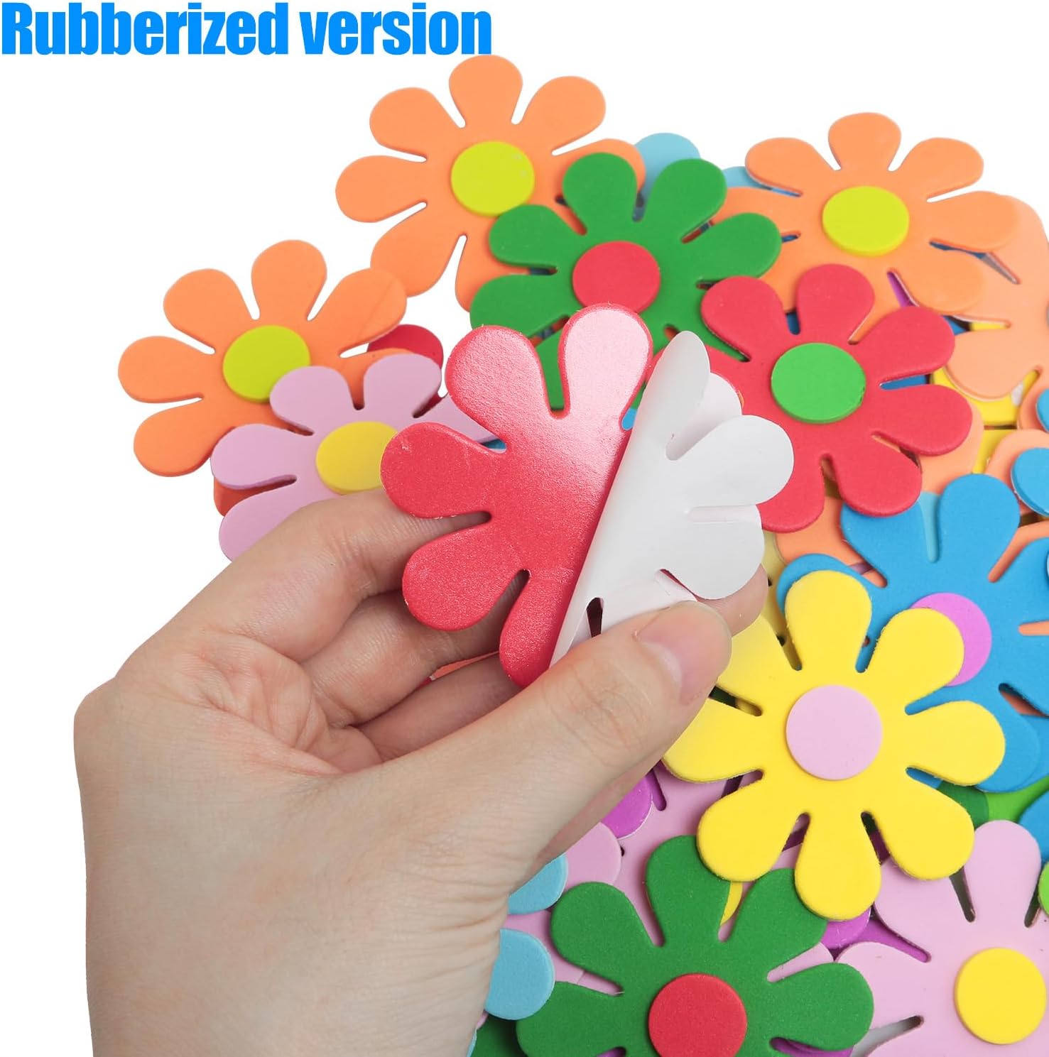 3D flower foam stickers Spring - Art Craft Activities 评论和价格