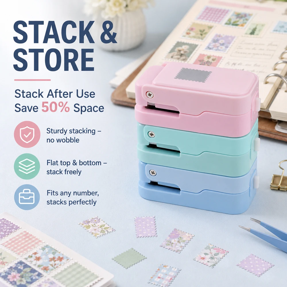 Portable Stackable Stamp Borde - Art Craft Journal 评论和价格