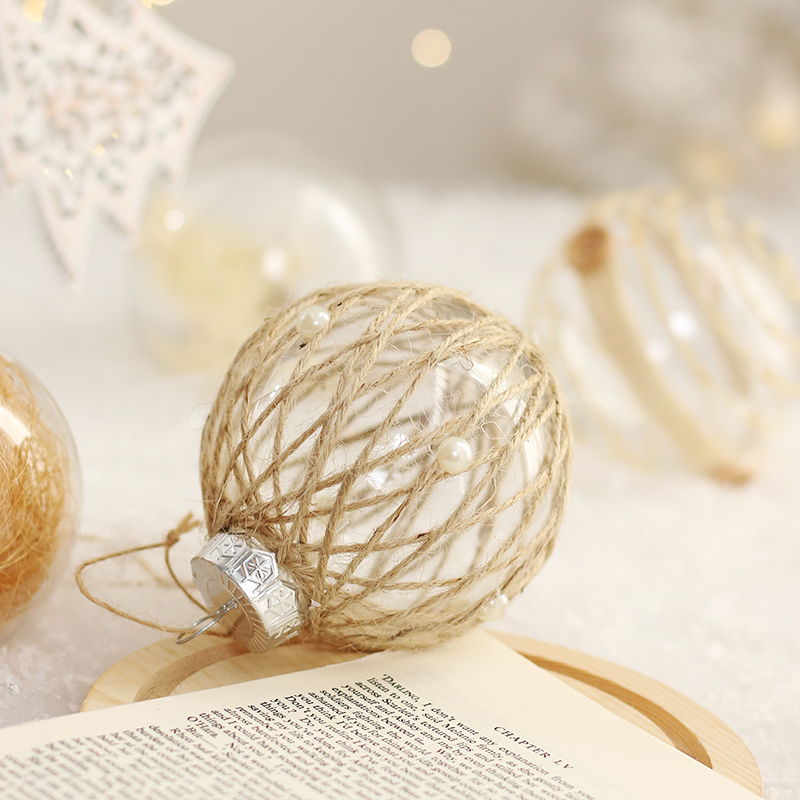 Clear Christmas Ball Ornaments - Art And Craft Xmas Tree 评论和价格