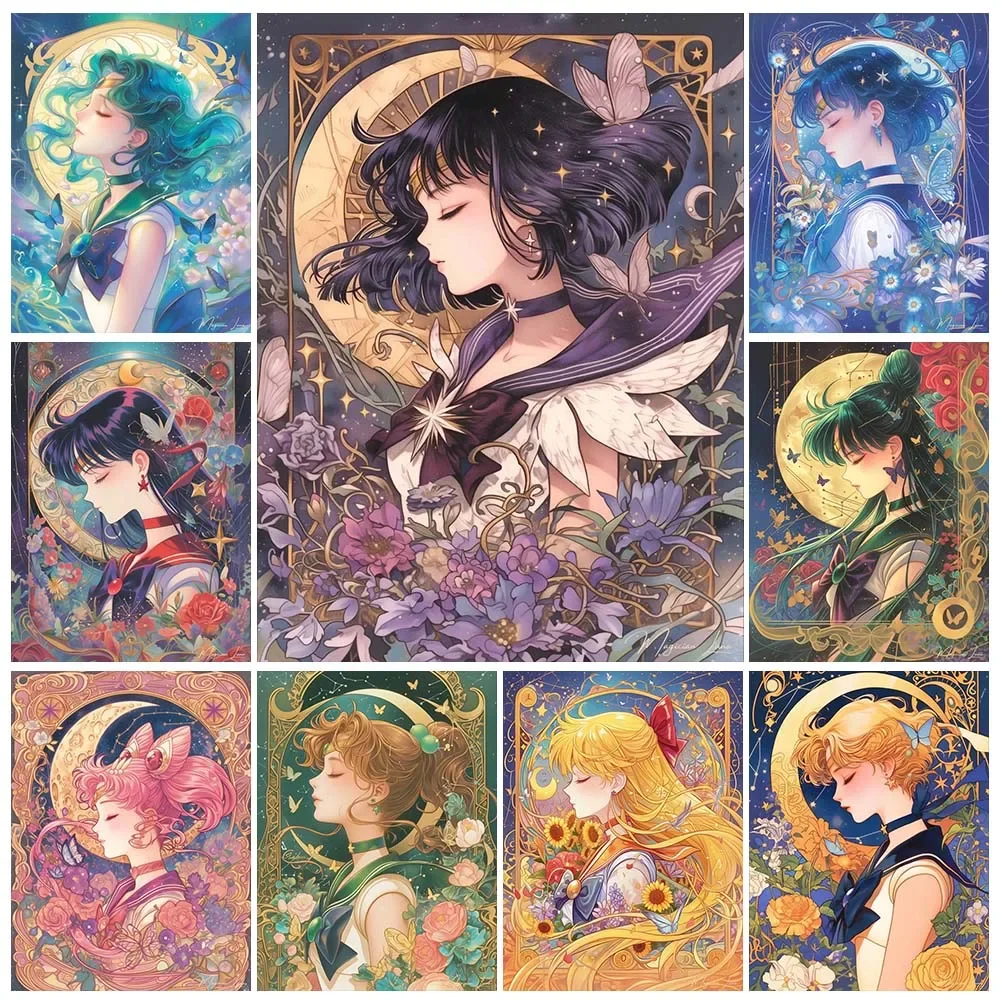 Cartoon Anime Diamond Painting - Art Craft Girl 评论和价格