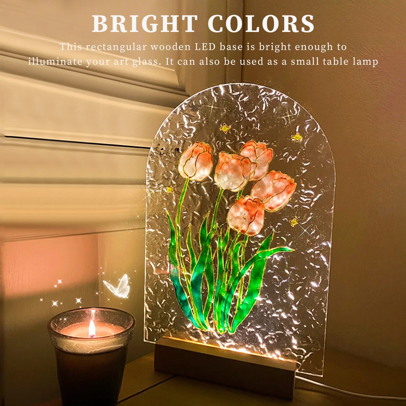 1-10pcs LED Wood Light Display - Light Art And Craft 评论和价格