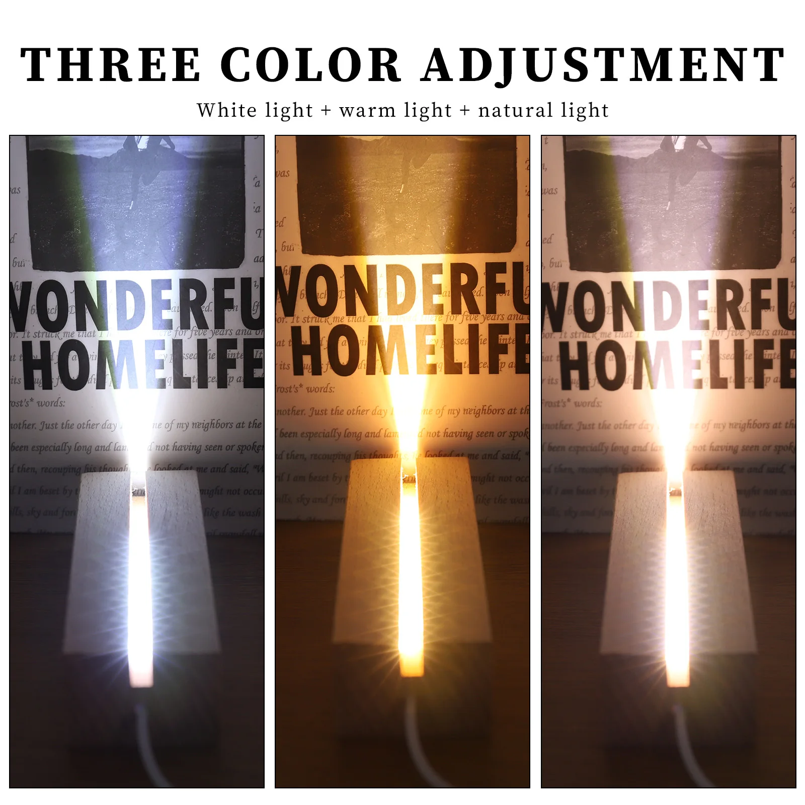 1-10pcs LED Wood Light Display - Light Art And Craft 评论和价格