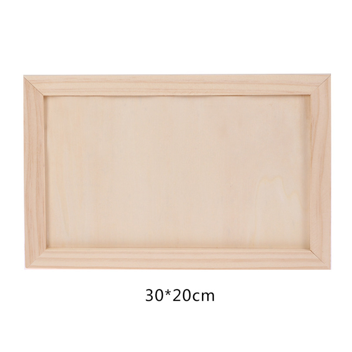 2Pcs Blank Wooden Painting Fra - Craft Art Set 评论和价格