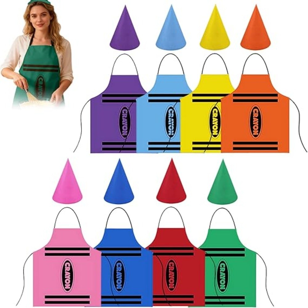 New Colorful Crayon Themed Gno - Art Craft Hat 评论和价格