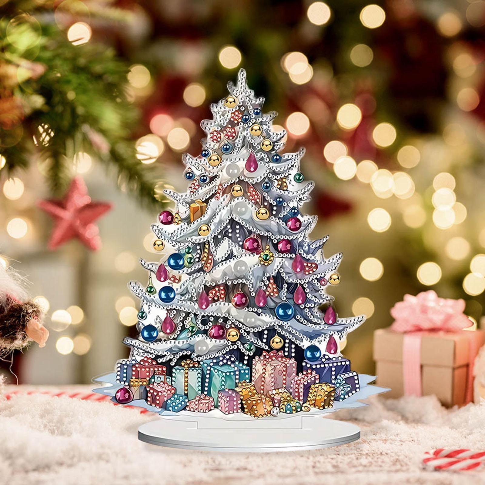 Christmas Tree Desktop Decorat - Art And Craft Xmas Tree 评论和价格