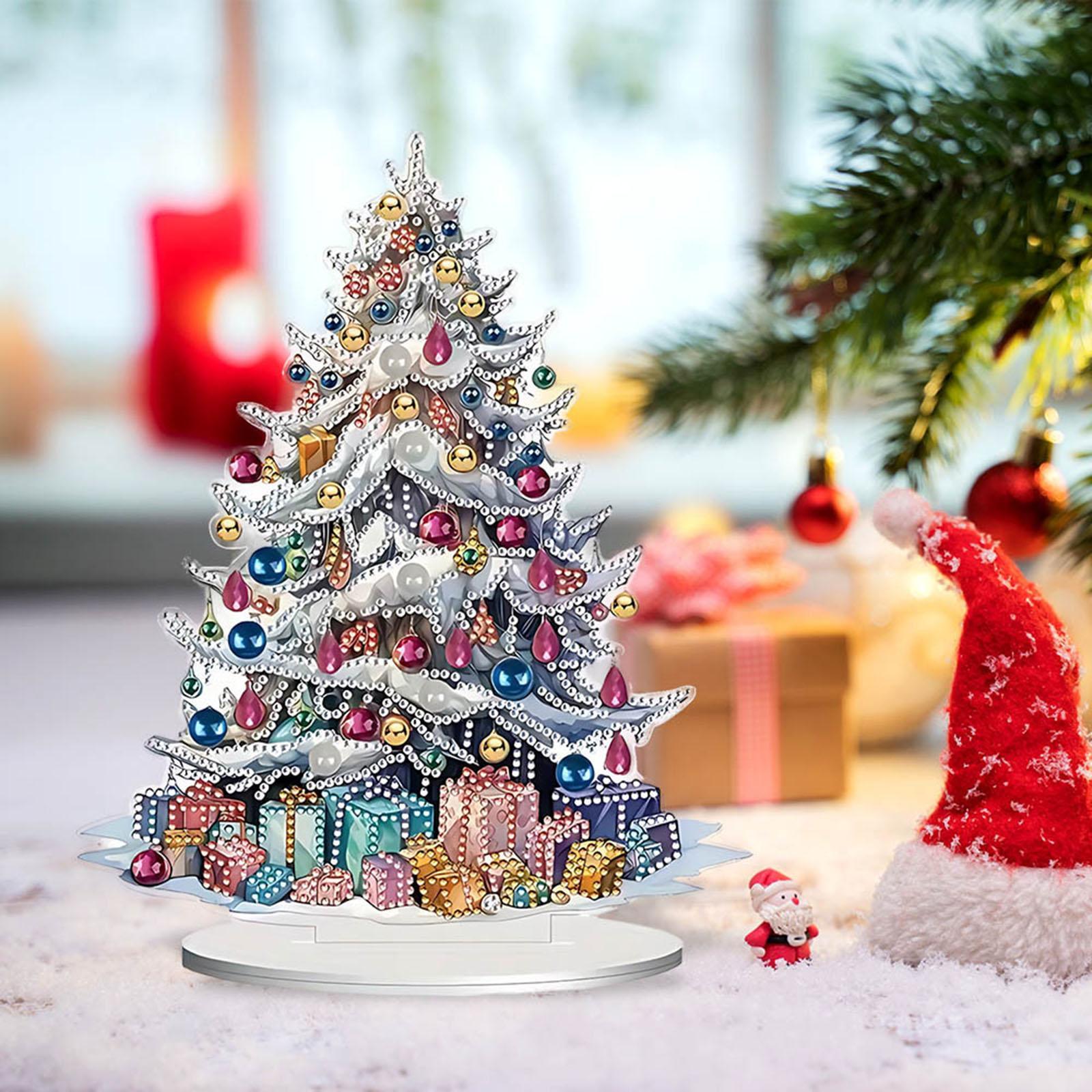 Christmas Tree Desktop Decorat - Art And Craft Xmas Tree 评论和价格