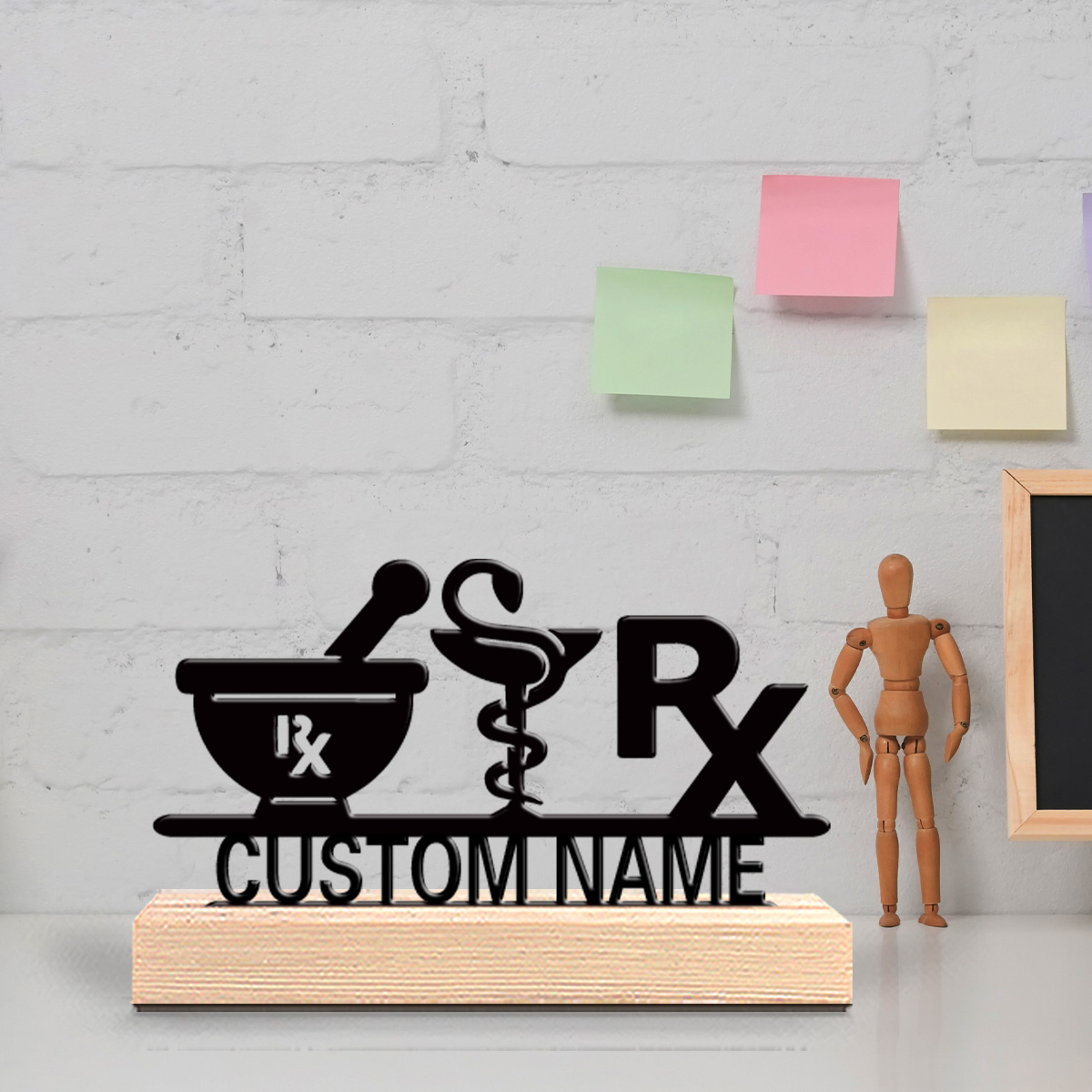 1pc Modern Pharmacist Customiz - Letter S Art Craft 评论和价格