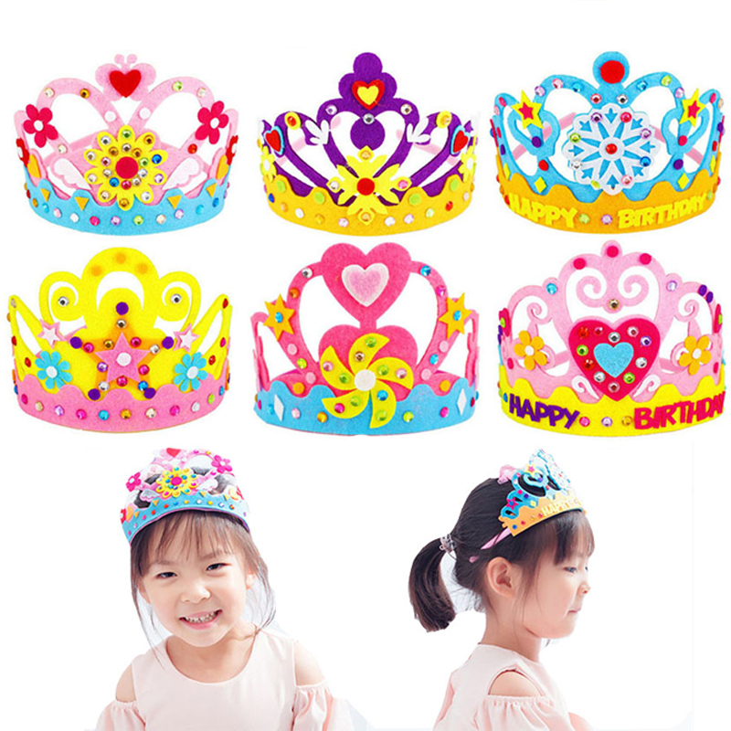 DIY Crafts Toy Crown Creative  - Art Craft Hat 评论和价格