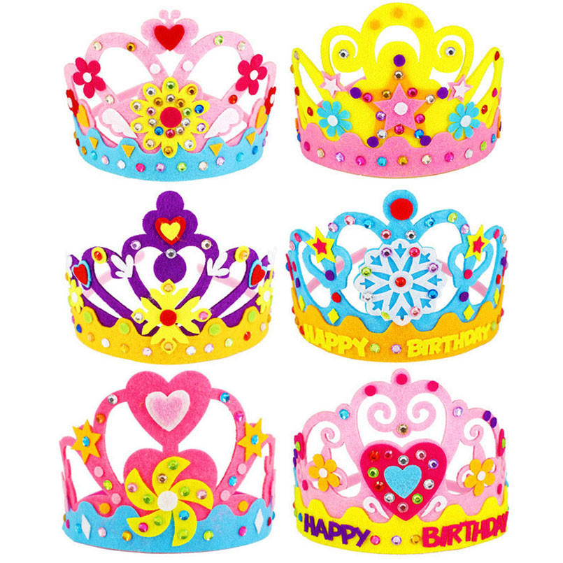 DIY Crafts Toy Crown Creative  - Art Craft Hat 评论和价格
