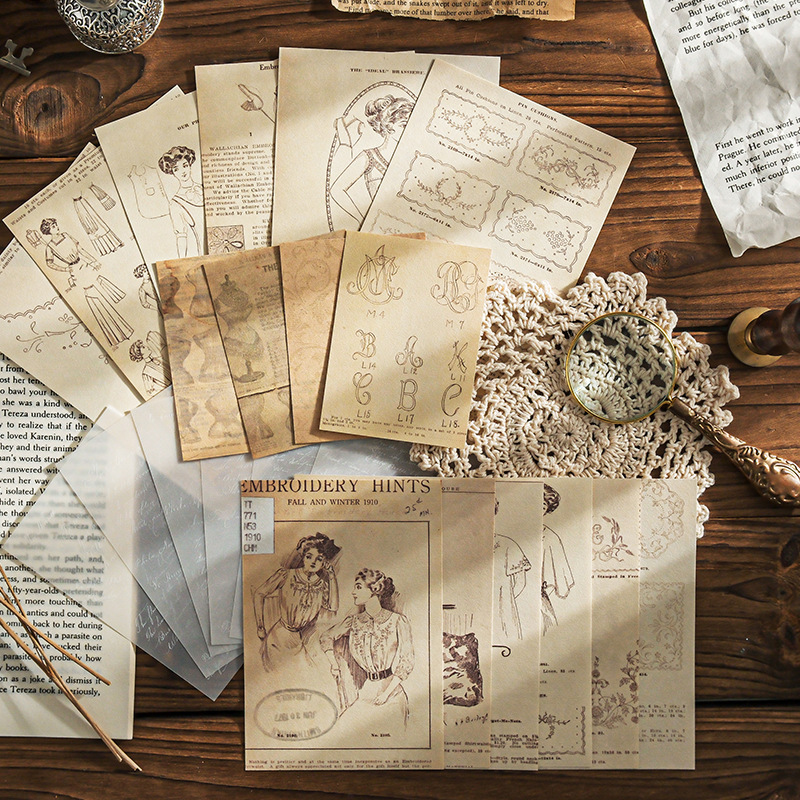 Vintage Scrapbooking Craft Pap - Art Craft Journal 评论和价格